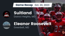 Recap: Suitland  vs. Eleanor Roosevelt  2023