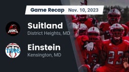 Recap: Suitland  vs. Einstein  2023
