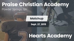 Matchup: Praise Christian Aca vs. Hearts Academy 2019