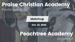 Matchup: Praise Christian Aca vs. Peachtree Academy 2020