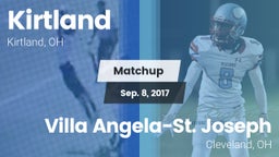 Matchup: Kirtland vs. Villa Angela-St. Joseph  2017
