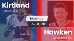 Matchup: Kirtland vs. Hawken  2017