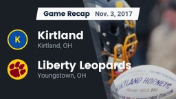 Recap: Kirtland  vs. Liberty Leopards 2017