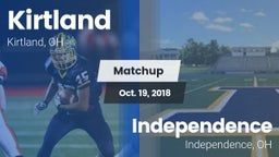 Matchup: Kirtland vs. Independence  2018