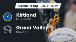 Recap: Kirtland  vs. Grand Valley  2019