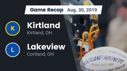 Recap: Kirtland  vs. Lakeview  2019
