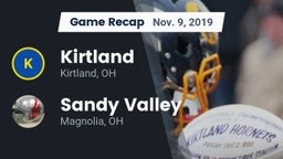 Recap: Kirtland  vs. Sandy Valley  2019
