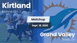 Matchup: Kirtland vs. Grand Valley  2020