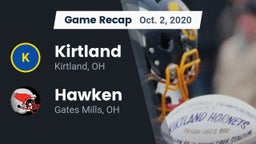 Recap: Kirtland  vs. Hawken  2020