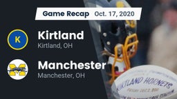 Recap: Kirtland  vs. Manchester  2020