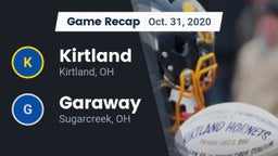 Recap: Kirtland  vs. Garaway  2020