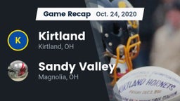 Recap: Kirtland  vs. Sandy Valley  2020