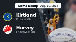 Recap: Kirtland  vs. Harvey  2021