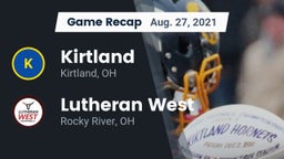 Recap: Kirtland  vs. Lutheran West  2021