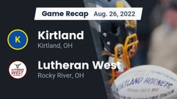 Recap: Kirtland  vs. Lutheran West  2022