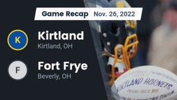 Recap: Kirtland  vs. Fort Frye  2022