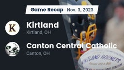 Recap: Kirtland  vs. Canton Central Catholic  2023