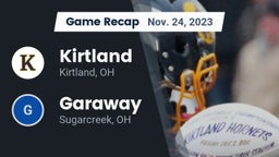 Recap: Kirtland  vs. Garaway  2023