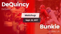 Matchup: DeQuincy vs. Bunkie  2017