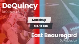 Matchup: DeQuincy vs. East Beauregard  2017