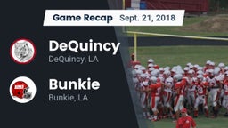 Recap: DeQuincy  vs. Bunkie  2018