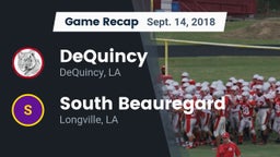 Recap: DeQuincy  vs. South Beauregard  2018