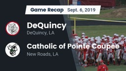 Recap: DeQuincy  vs. Catholic of Pointe Coupee 2019
