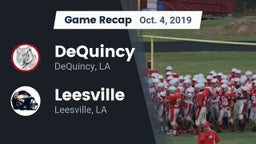 Recap: DeQuincy  vs. Leesville  2019