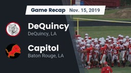 Recap: DeQuincy  vs. Capitol  2019