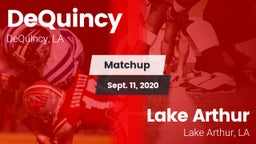 Matchup: DeQuincy vs. Lake Arthur  2020