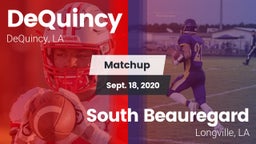 Matchup: DeQuincy vs. South Beauregard  2020
