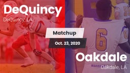Matchup: DeQuincy vs. Oakdale  2020