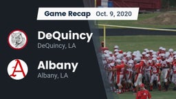 Recap: DeQuincy  vs. Albany  2020