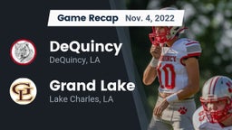 Recap: DeQuincy  vs. Grand Lake  2022