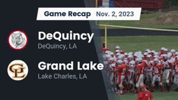 Recap: DeQuincy  vs. Grand Lake  2023