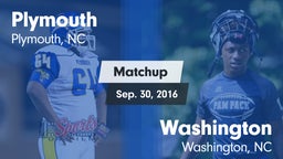 Matchup: Plymouth vs. Washington  2016