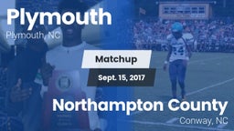 Matchup: Plymouth vs. Northampton County  2017