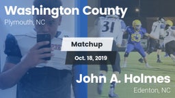 Matchup: Plymouth vs. John A. Holmes  2019