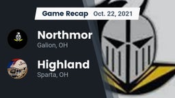 Recap: Northmor  vs. Highland  2021