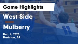 West Side  vs Mulberry Game Highlights - Dec. 4, 2020