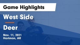West Side  vs Deer Game Highlights - Nov. 11, 2021