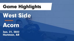 West Side  vs Acorn Game Highlights - Jan. 21, 2022
