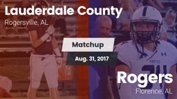 Matchup: Lauderdale County vs. Rogers  2017