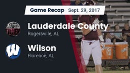 Recap: Lauderdale County  vs. Wilson  2017