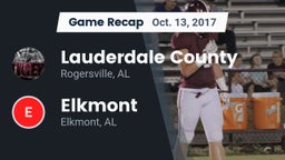 Recap: Lauderdale County  vs. Elkmont  2017