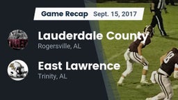 Recap: Lauderdale County  vs. East Lawrence  2017