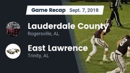 Recap: Lauderdale County  vs. East Lawrence  2018