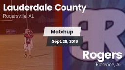 Matchup: Lauderdale County vs. Rogers  2018