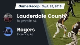 Recap: Lauderdale County  vs. Rogers  2018
