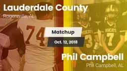 Matchup: Lauderdale County vs. Phil Campbell  2018
